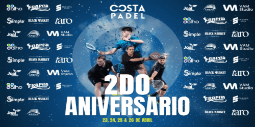 2do ANIVERSARIO COSTA PADEL