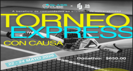 TORNEO EXPRESS CON CAUSA - Glass Cube x TAAC